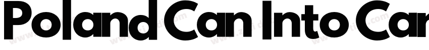 Poland Can Into Car字体转换